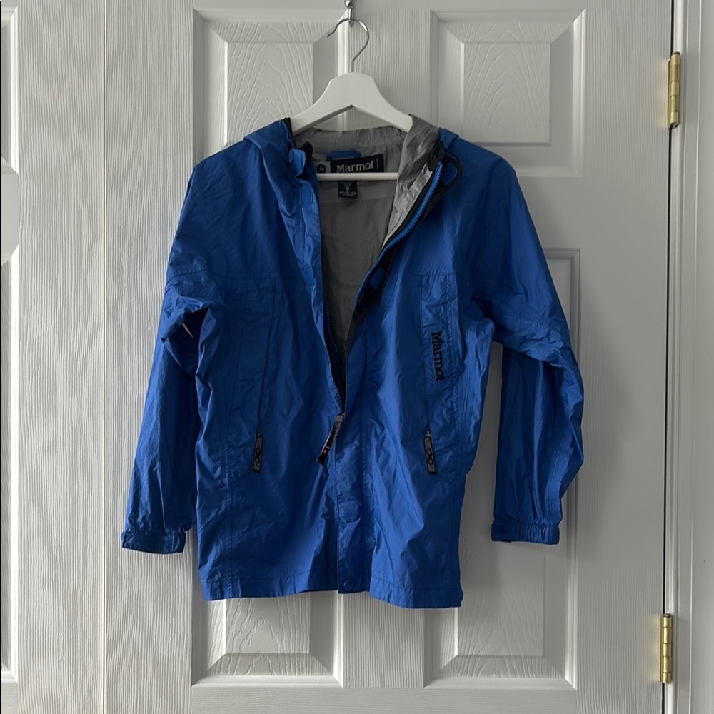Marmot Kids Vibrant Blue Raincoat